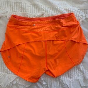 Lululemon Orange Speed Ups